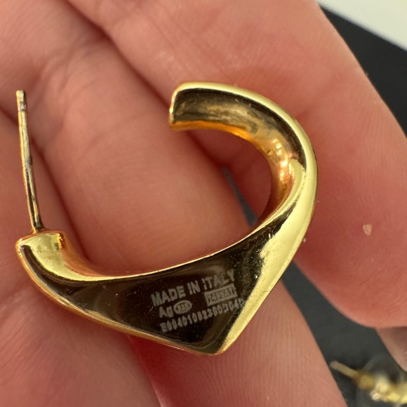 Prada Gold Earrings - Picture 6 of 6